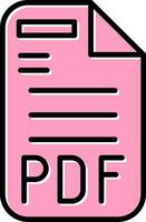 Pdf Vector Icon