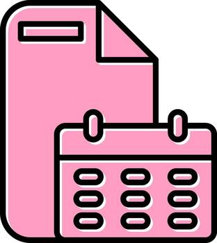 icono de vector de documento