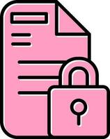 Secure Folder Vector Icon