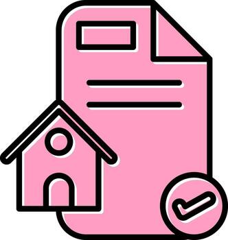 icono de vector de documento