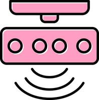 Motion Sensor Vector Icon