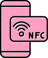 nfc vector icono