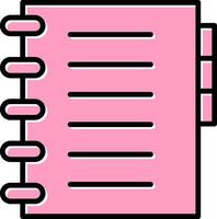 Notebook Vector Icon