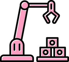 Robotic Arm Vector Icon