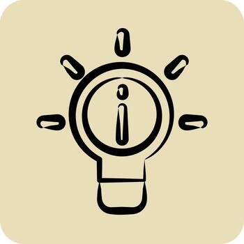 Icon Idea. related to Communication symbol. hand drawn style. simple design editable. simple illustration vector