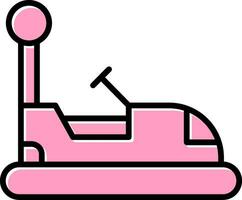 Bumper Car Vector Icon