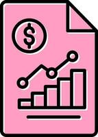 Bar Chart Vector Icon