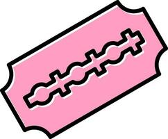 Razor Blade Vector Icon