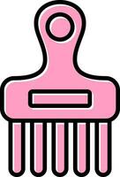 Afro Comb Vector Icon