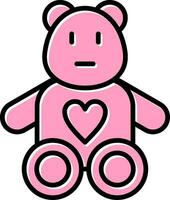 Teddy Bear Vector Icon