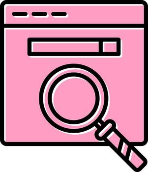 icono de vector de navegador