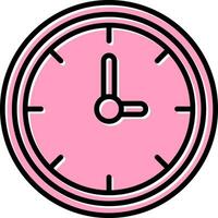 icono de vector de reloj