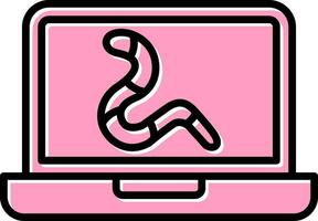 worm Vector Icon