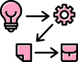 Process Vector Icon