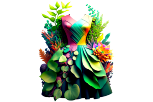 3d clothes illustration ai generated png