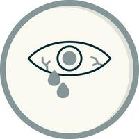 Watery Eye Vector Icon