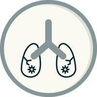 Lungs Vector Icon