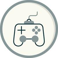 icono de vector de controlador de juego