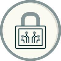icono de vector de bloqueo