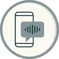 Voice Assistant Vector Icon