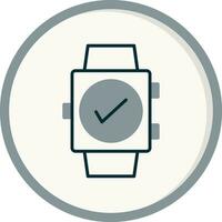 icono de vector de reloj inteligente