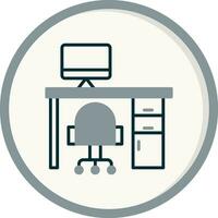 Workplace Vector Icon