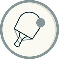 Ping Pong Vector Icon