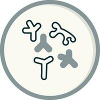 bifidobacterias vector icono