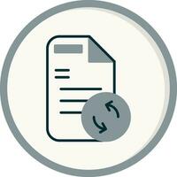 icono de vector de documento