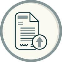 Upload File Vector Icon