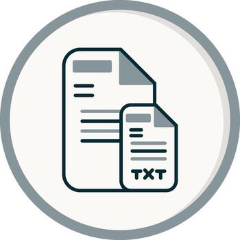 icono de vector de documento