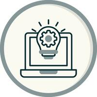 icono de vector de laptop