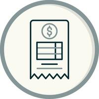 Bill Vector Icon