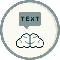 Natural Language Processing Vector Icon