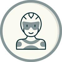 Superhero Vector Icon