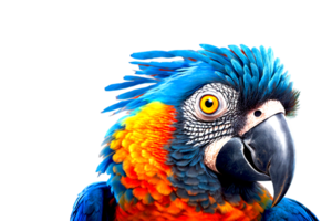 cute parrot bird ai generated png