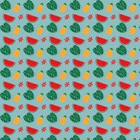 Seamless repeated vector pattern design