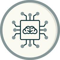Artificial Intelligence Vector Icon