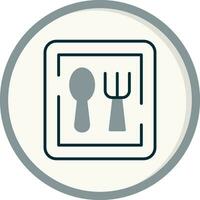 restaurante firmar vector icono