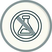 No Chemical Vector Icon