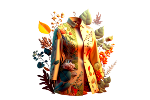 3d clothes illustration ai generated png