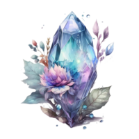 gem illustration in the hand draw style ai generated png