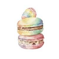 sweet food illustration ai generated png