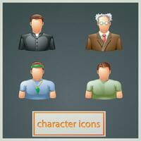 set people icons2 vector