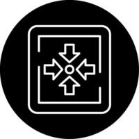 Assembly Point Sign Vector Icon