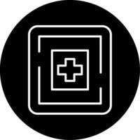 icono de vector de hospital