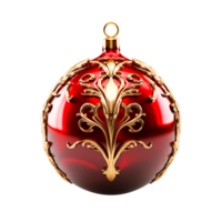 Christmas Ornament Ball Ai Generative png