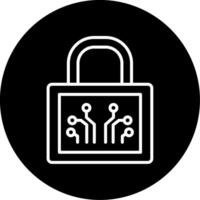 icono de vector de bloqueo