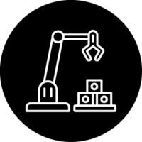 Robotic Arm Vector Icon