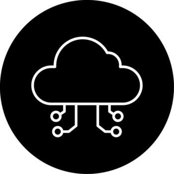 Cloud Computing Vector Icon